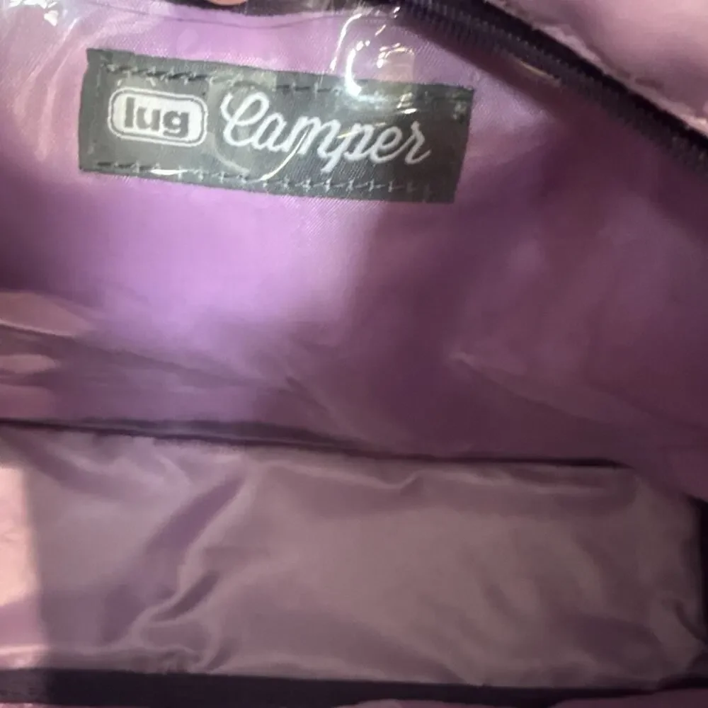 Lug Camper SE Quilted Crossbody Bag Blooming Floral Pockets Travel Purse